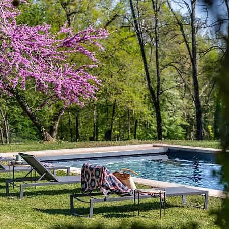 別荘 La Chartreuse Des Ormeaux Maison De Maitre En Dordogne Saint-Alvère